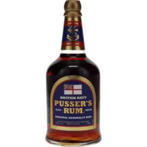 Pussers British Navy Rum Original Admiralty Blue Label 0,7 L 40 % vol