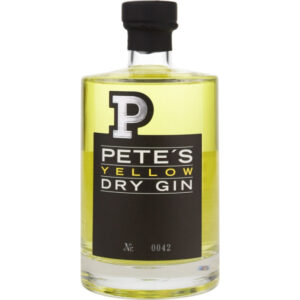 Pete's Yellow Dry Gin 0,5 L 47 %vol