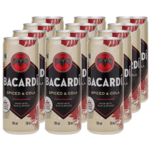 Bacardi Spiced & Cola Dose 12x 0,25 L 10% vol