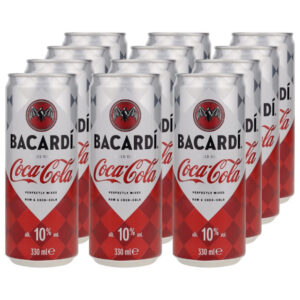 Bacardi & Coca-Cola Dose 12x 0,33 L 10% vol