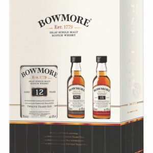 Bowmore 12 Jahre Geschenkset 0,7 L 40%vol