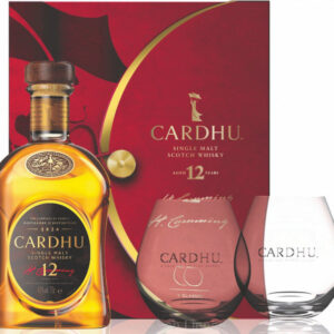 Cardhu 12 Jahre Geschenkset mit 2 Gläsern 0,7 Ltr 40%