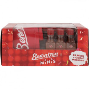 Berentzen Mini's Gürtel – 24x 0,02 L fruchtige Partyshots (0,48 L, 15-18 % vol.)
