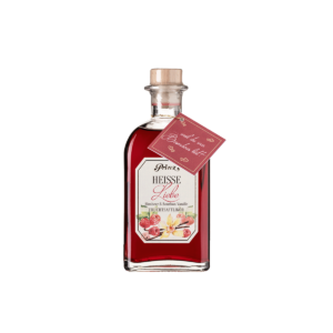 Prinz Heisse Liebe Likör - Himbeer -Vanille 16 % vol.