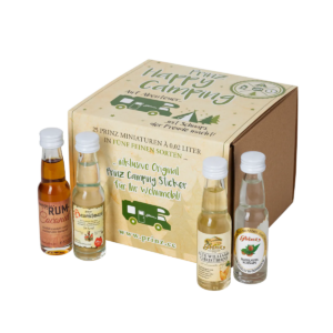 Prinz Happy Camping - 25 Schnaps Miniaturen Box