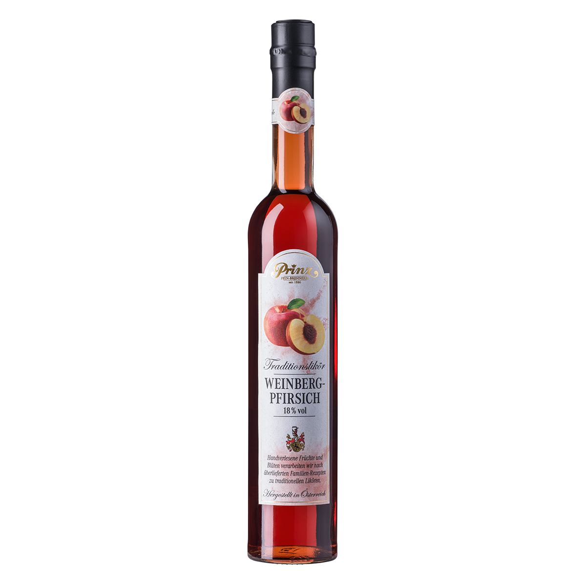 Prinz Weinberg-Pfirsich Likör 18% vol. 1 Prinz Weinberg-Pfirsich Likör 18% vol.